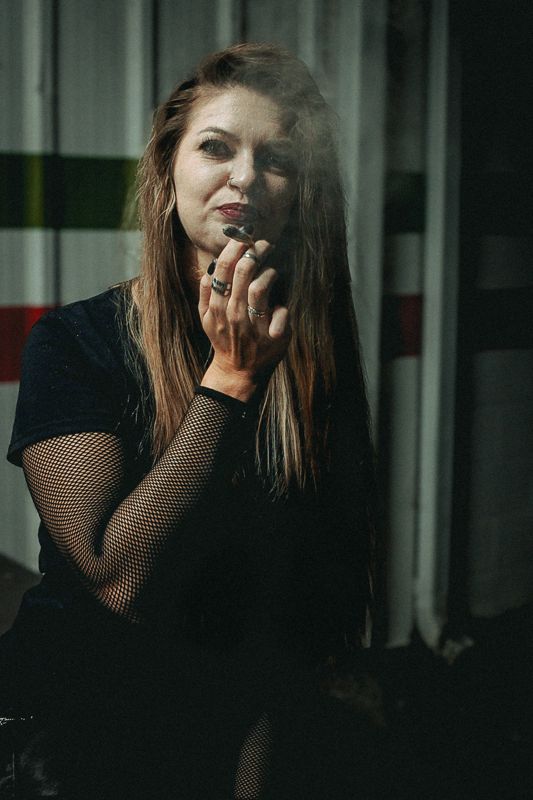 Smoke and shadow — from Graveyard Shift. Photograph by Isaiah Sanchez.