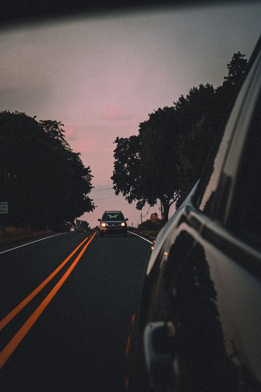 The road from the window. Photograph by Isaiah Sanchez.