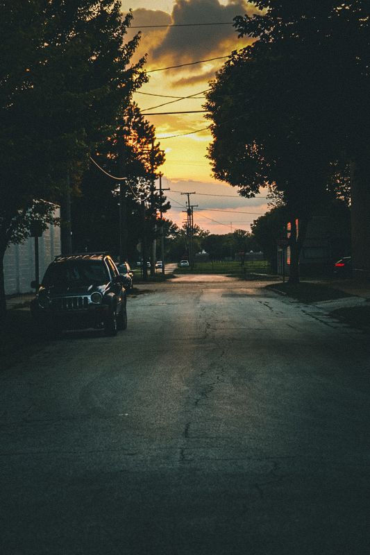 Downtown going gold. Photograph by Isaiah Sanchez.