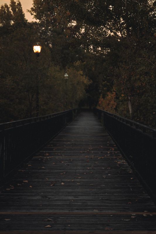 The empty pier. Photograph by Isaiah Sanchez.