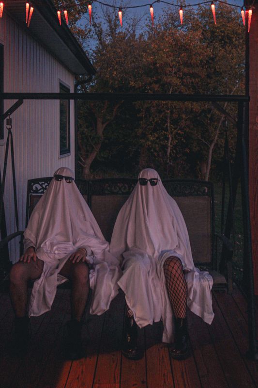 Gathered on the porch — from The Quiet Ones. Photograph by Isaiah Sanchez.